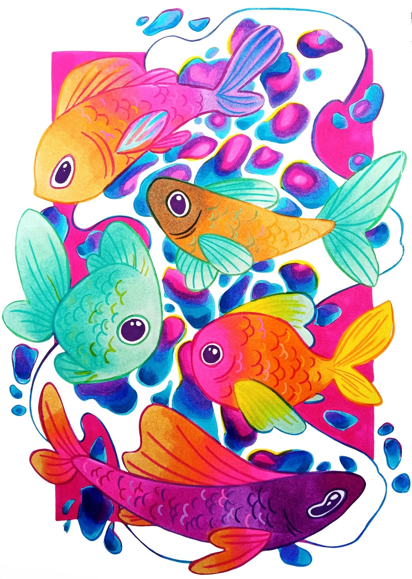 A Million of Colors – Licensed Diamond Art by Kat'Couleurs – A2 – Square