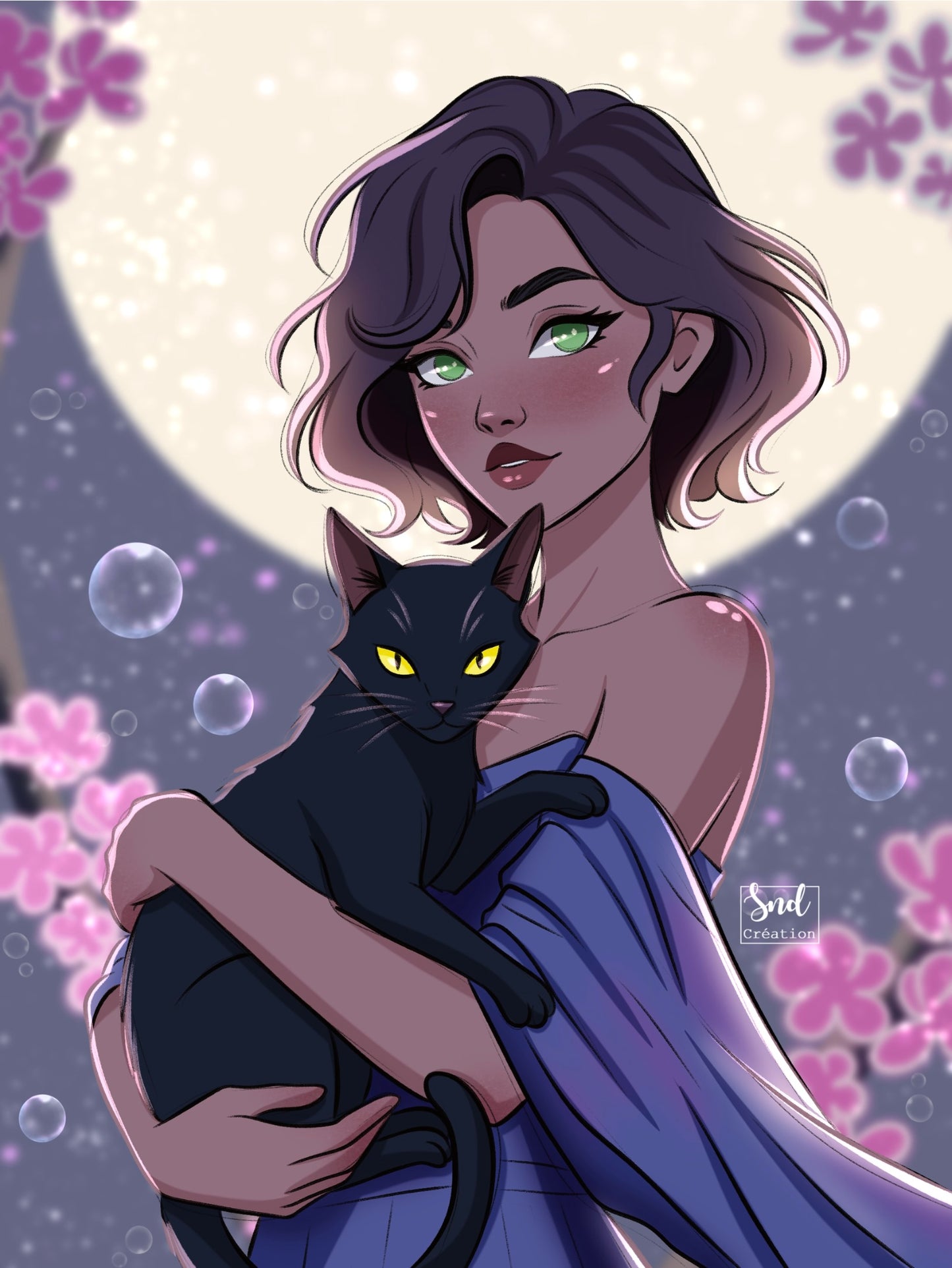 Moonlight – Licensed Diamond Art by SND Création – A2 – Square