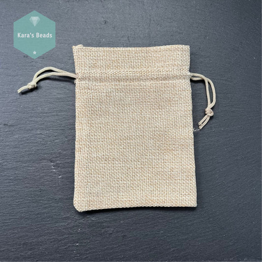 Jute Gift Bag - Nude Beige