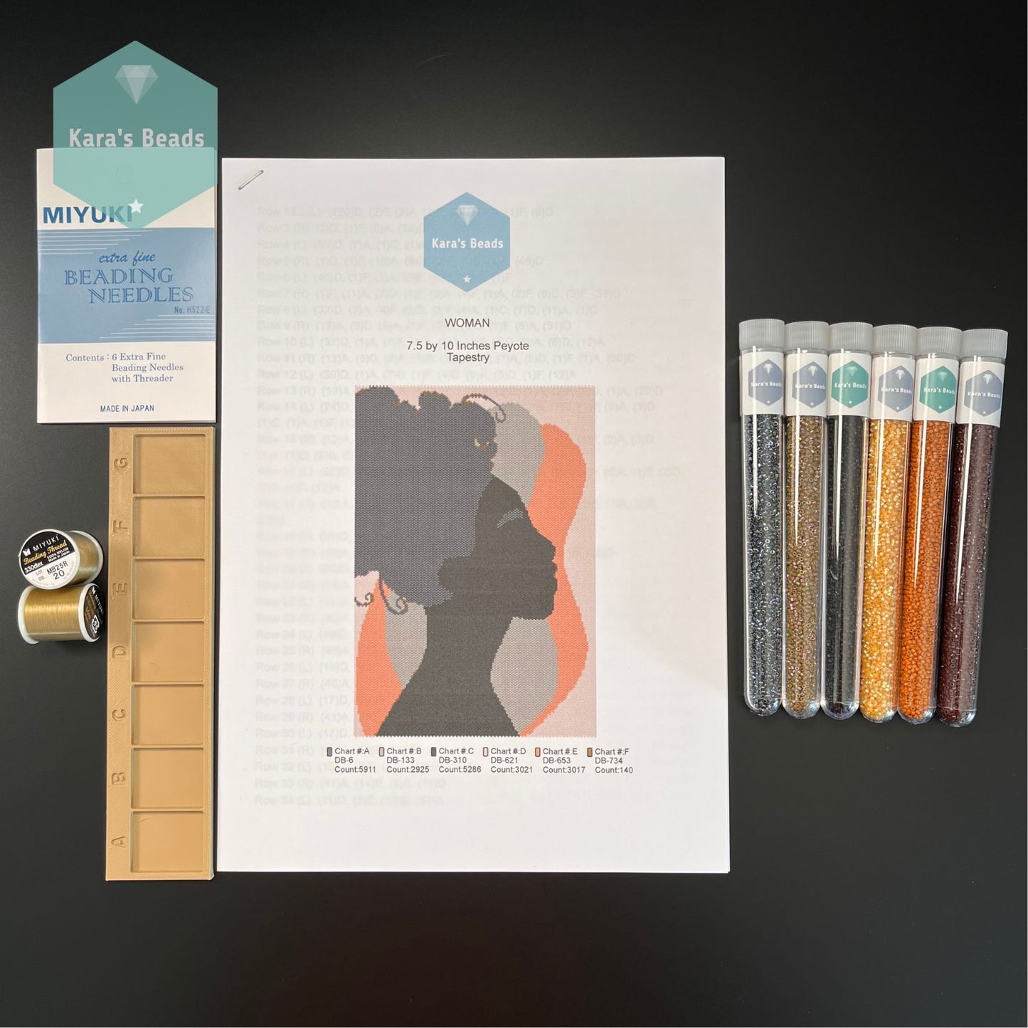 Peyote Kit - WOMAN Tapestry