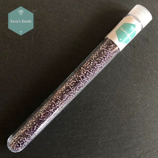 25g Tube 11/0 Toho TR11-39 Silver Lined Tanzanite