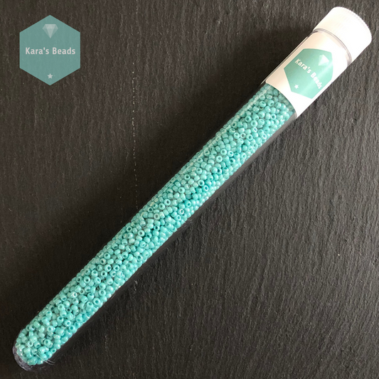 25g Tube 11/0 Toho TR11-413 Opaque Rainbow Turquoise