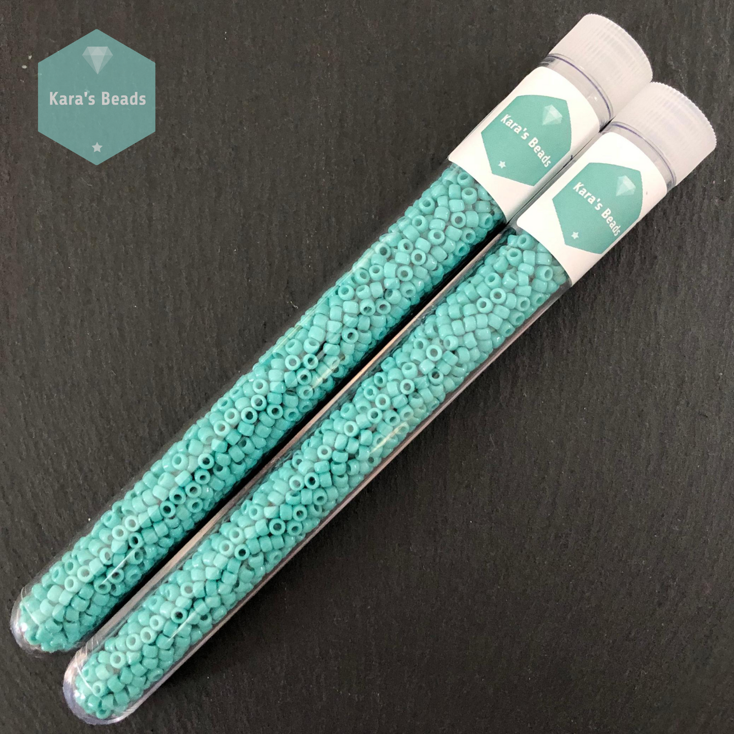 25g Tube 8/0 Toho TR8-55 Opaque Turquoise