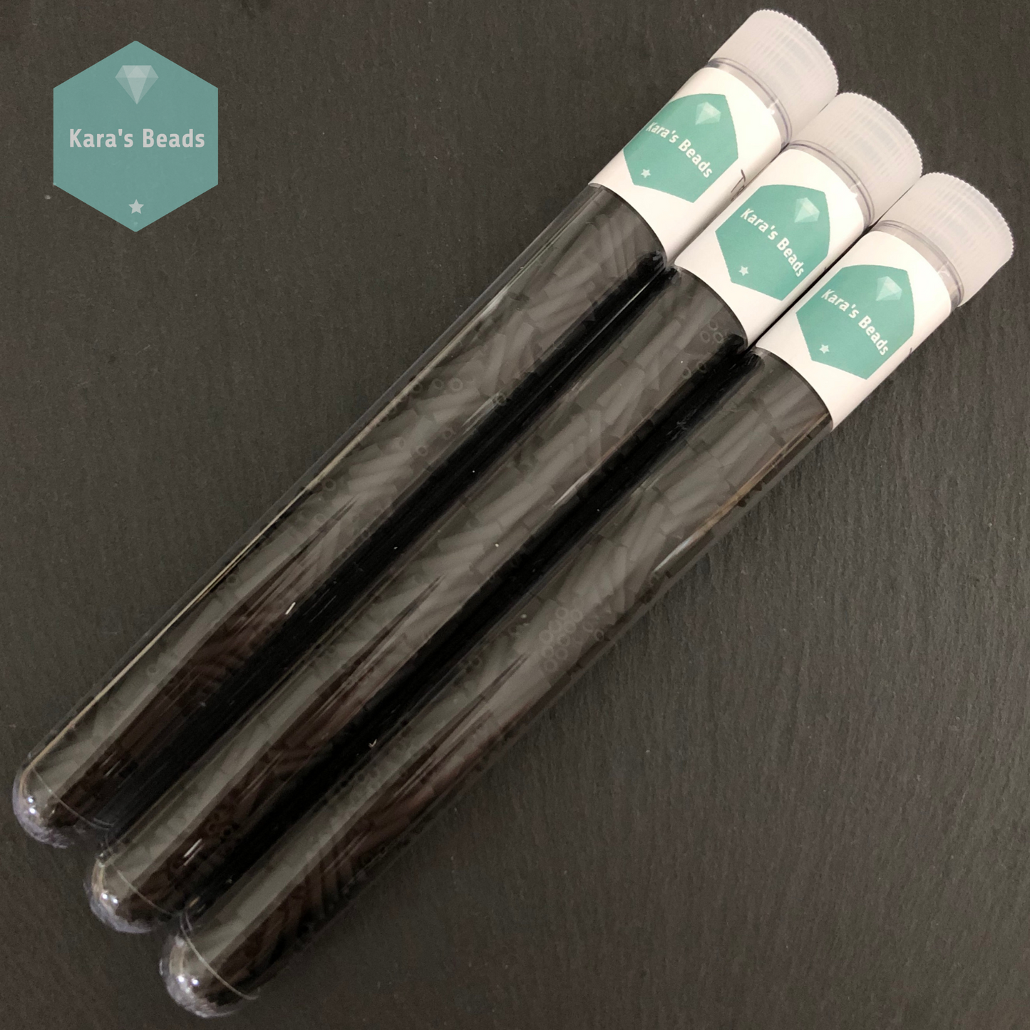 18g Tube 9mm Toho Bugles TB3-49F Opaque Frosted Jet