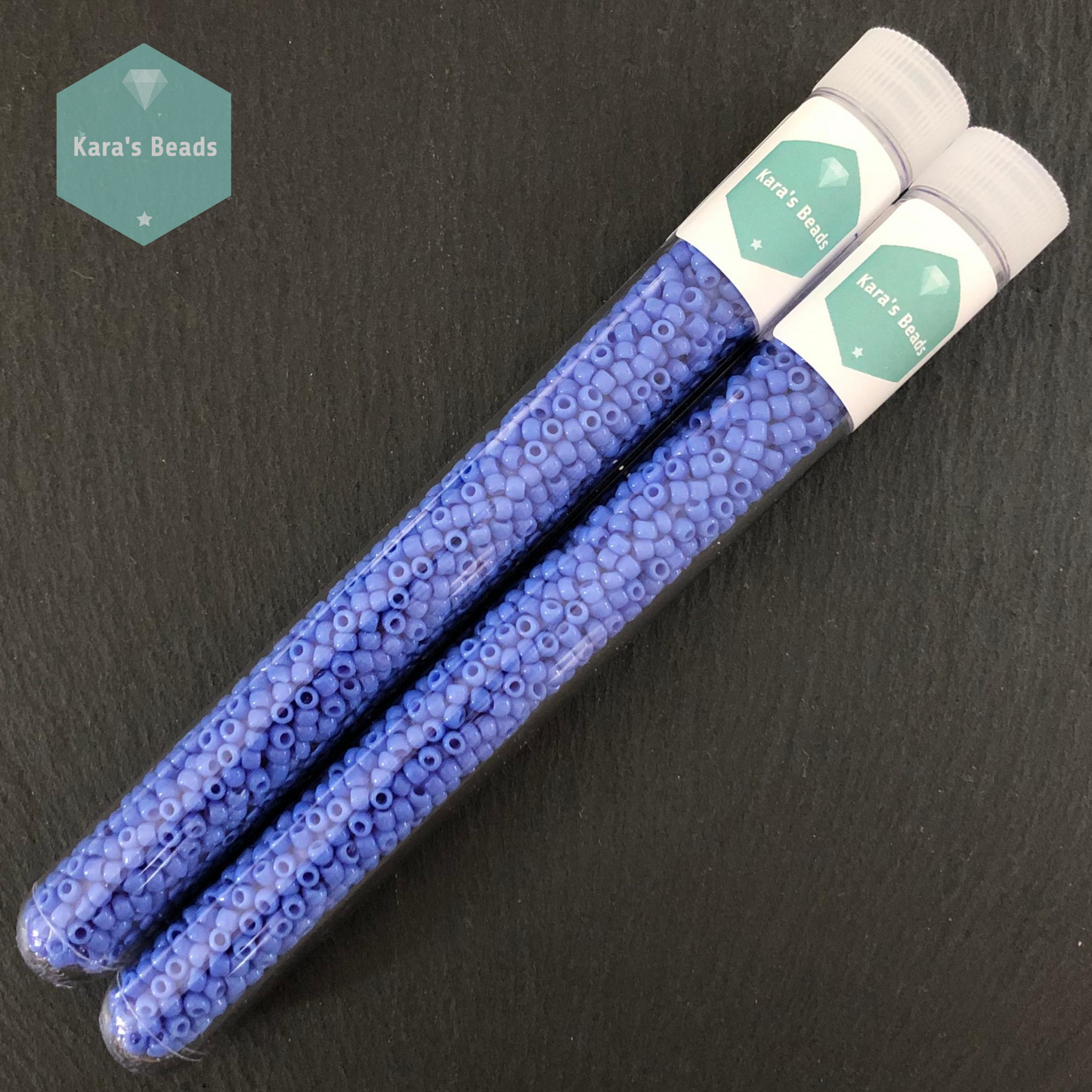 25g Tube 8/0 Toho TR8-48L Opaque Periwinkle