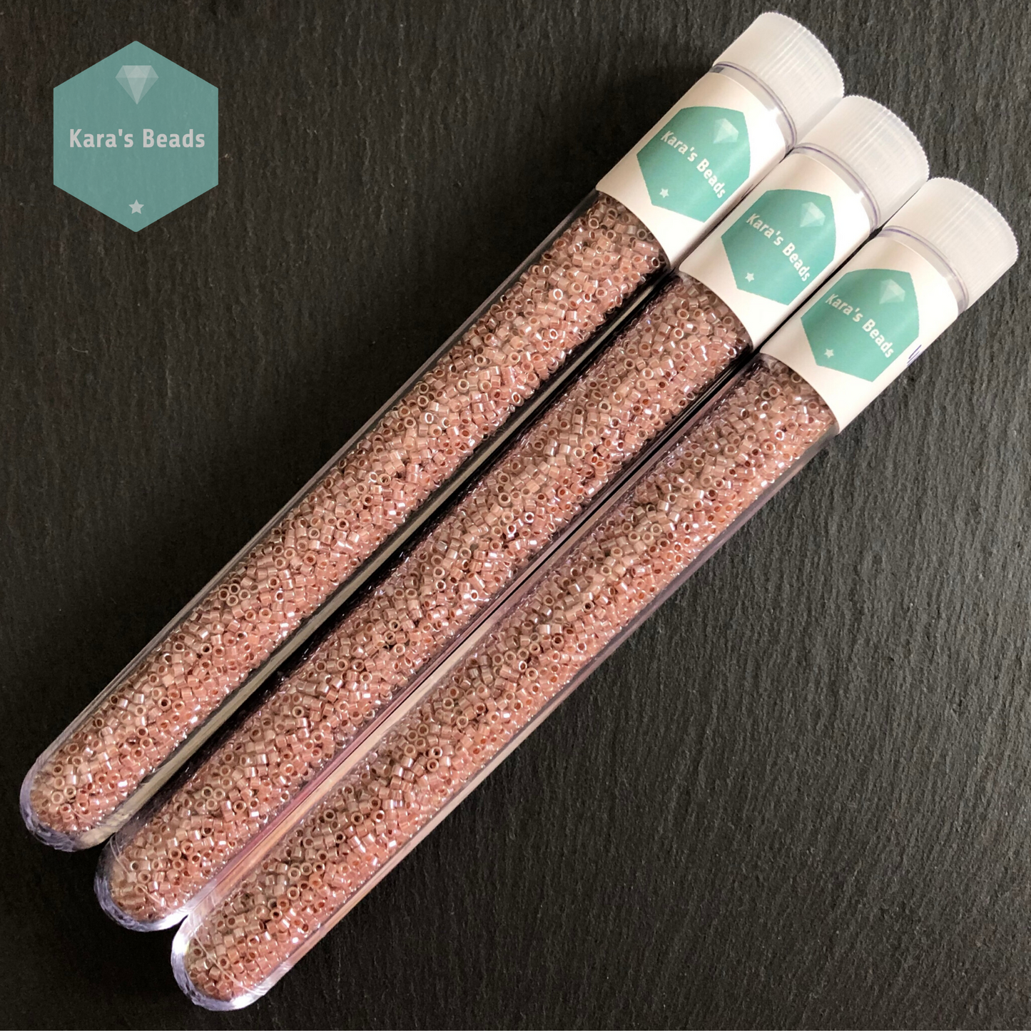 22g Tube 11/0 Miyuki Delica DB0256 Ceylon Light Cinnamon