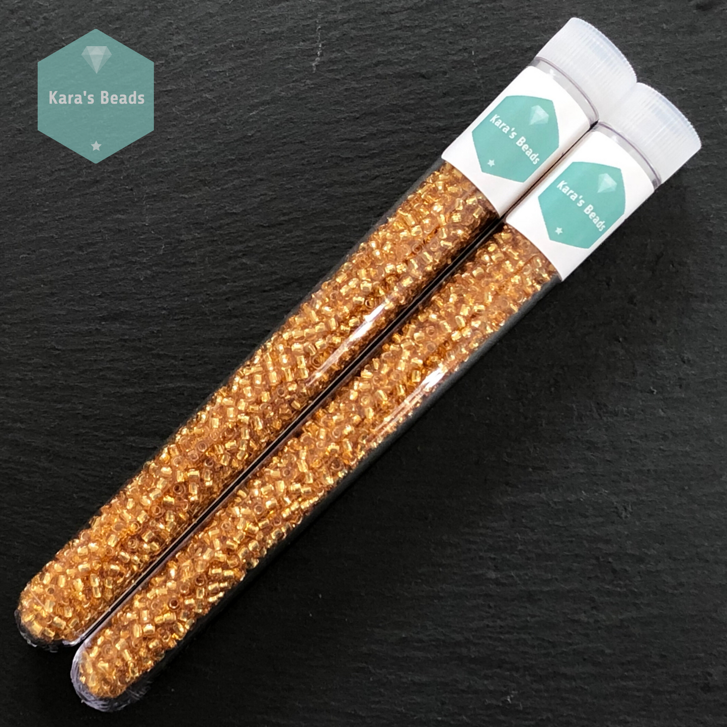 25g Tube TR8-22B Silver Lined Medium Topaz