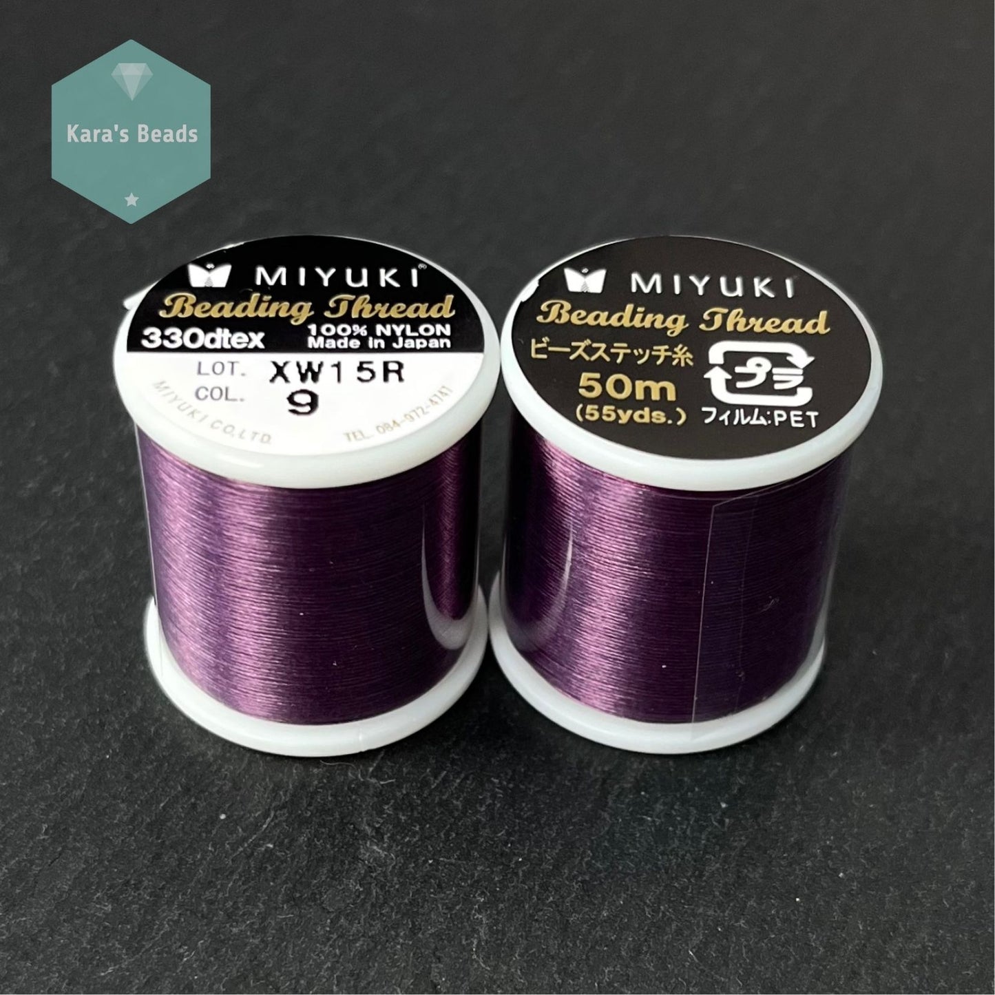 Miyuki Beading Thread 50 m - Col. 9 Purple