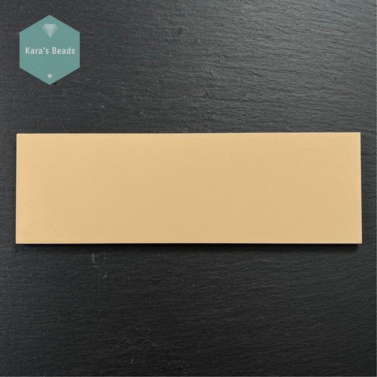 A to O Bead Tray for Peyote Patterns 15 Compartments Nude Colour