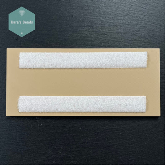 A to N Bead Tray for Peyote Patterns 14 Compartments Nude Colour