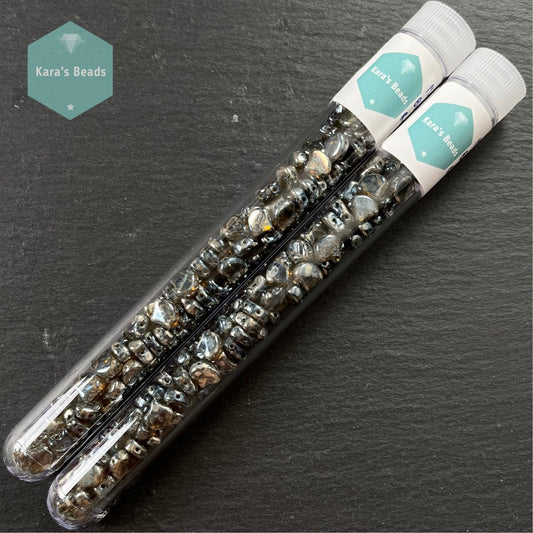 25g Tube Matubo Ginko Beads Black Diamond Rembrandt