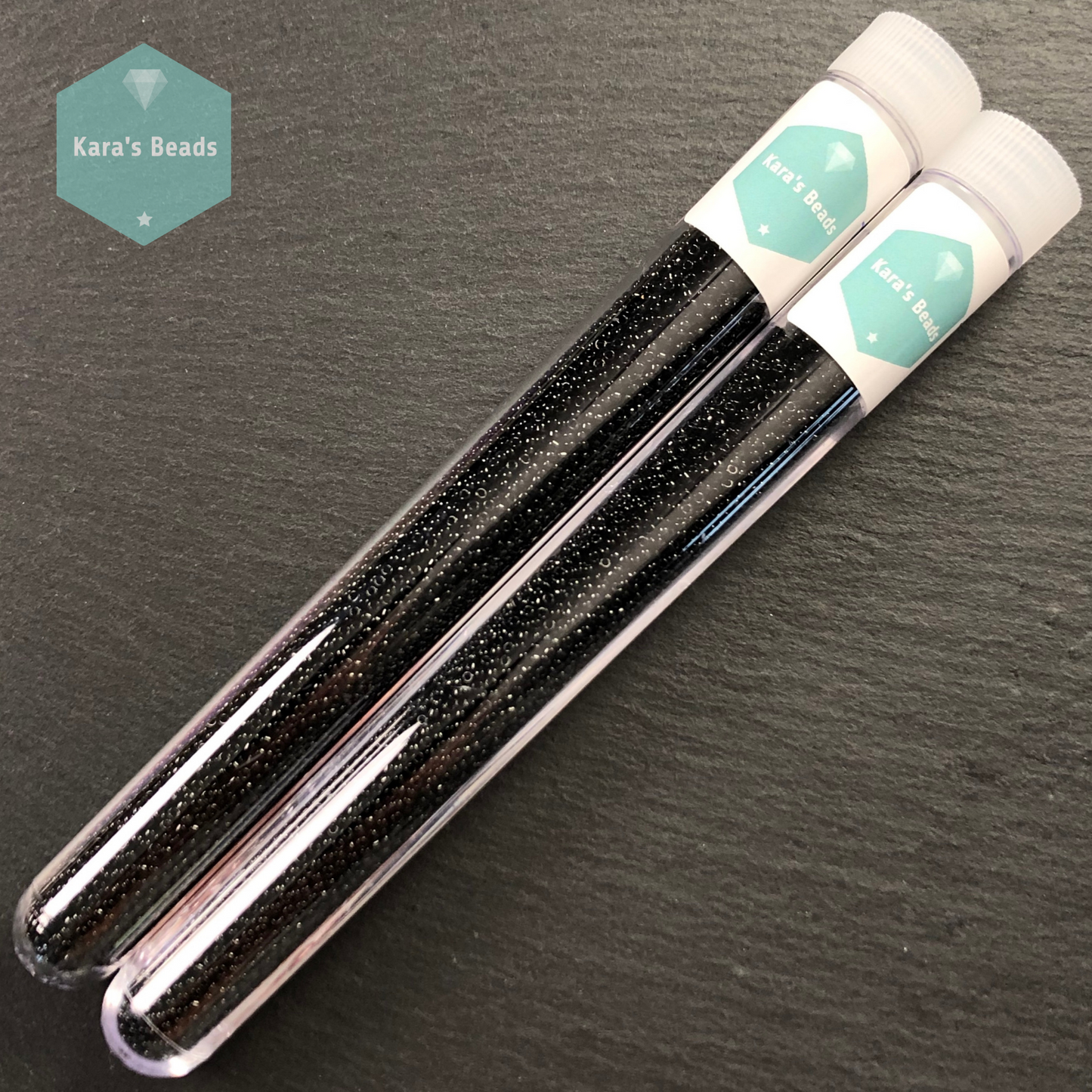 25g Tube 15/0 Toho TR15-49 Opaque Jet