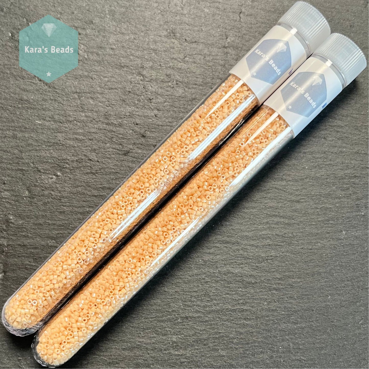 22g Tube 11/0 Miyuki Delica DB0205 Ceylon Beige