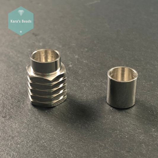 8mm Stainless Steel Magnetic Hex Bolt Nut Clasp 1 pc