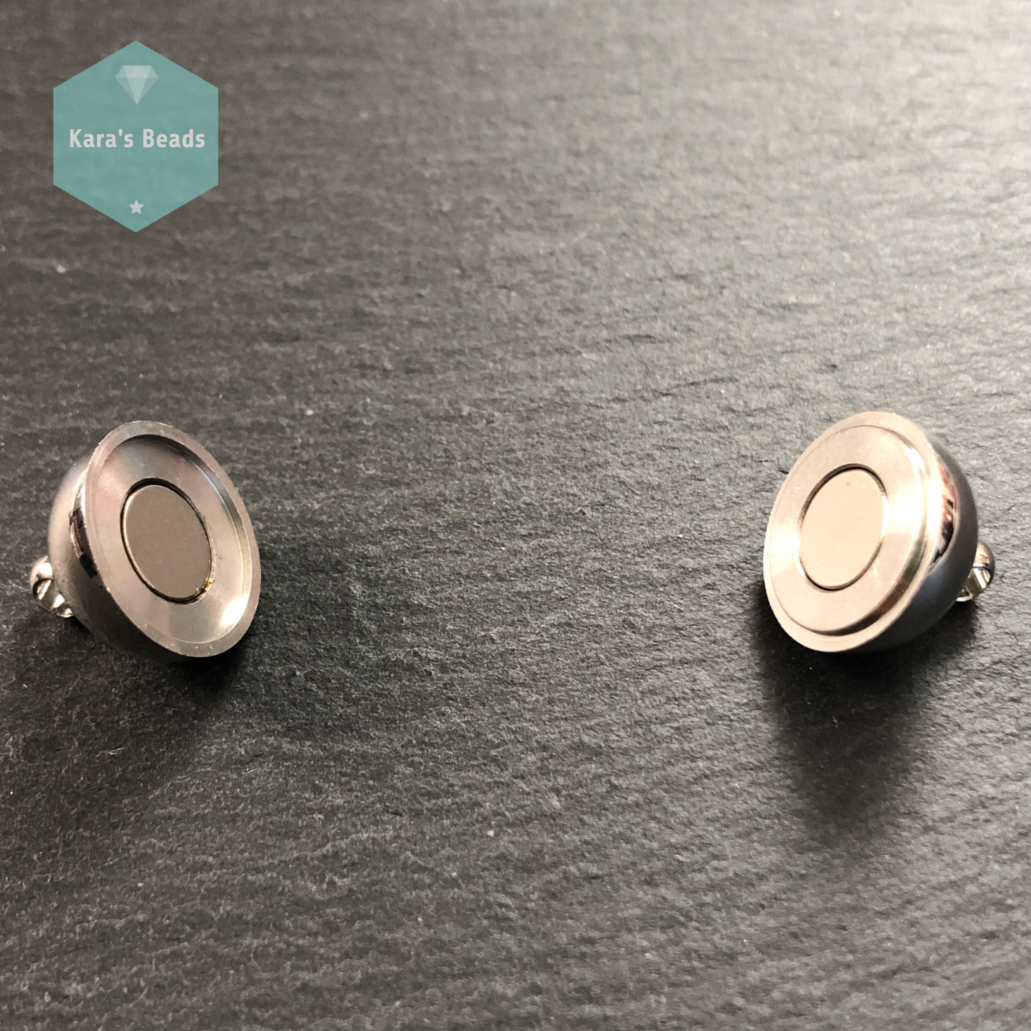 14 mm Stainless Steel Round Strong Magnetic Clasp 1 pc