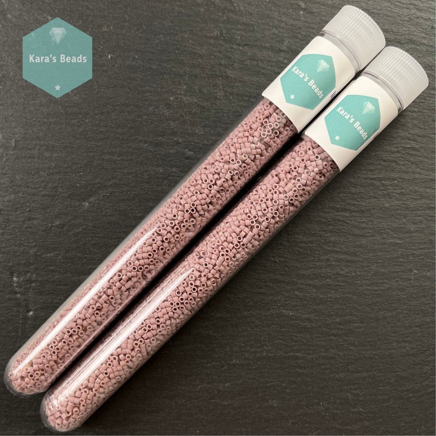 22g Tube 11/0 Miyuki Delica DB0728 Opaque Lilac