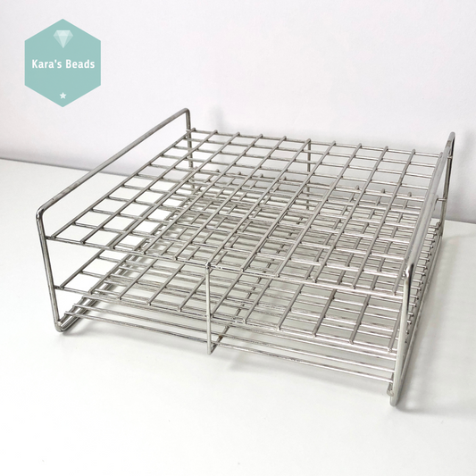 Metal Wire Tray for 100 Bead Tubes