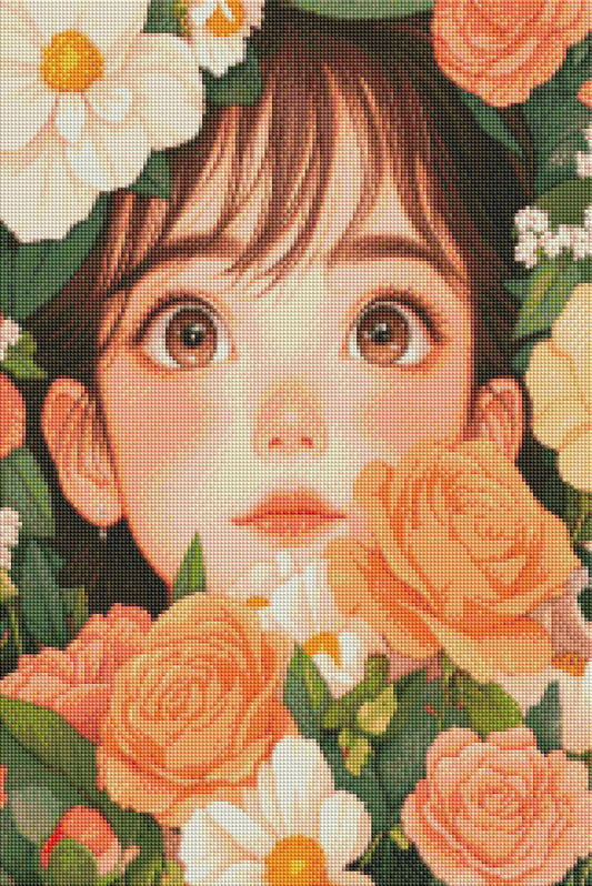 Enchanted Eyes – Premium DIY Diamond Painting Kit (Square) – Royalty-Free Art – 40x60cm