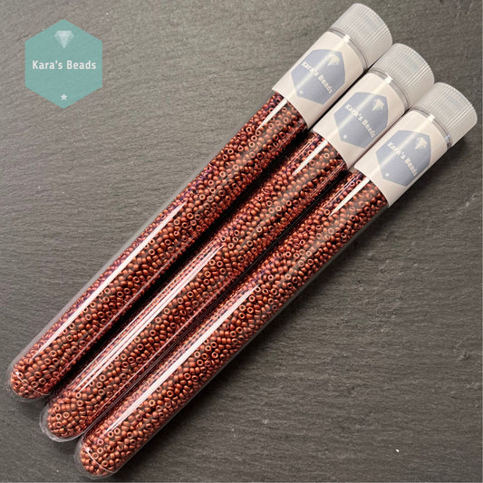 26g Tube 11/0 Miyuki Seed Beads RR11-4590 Black Bronze