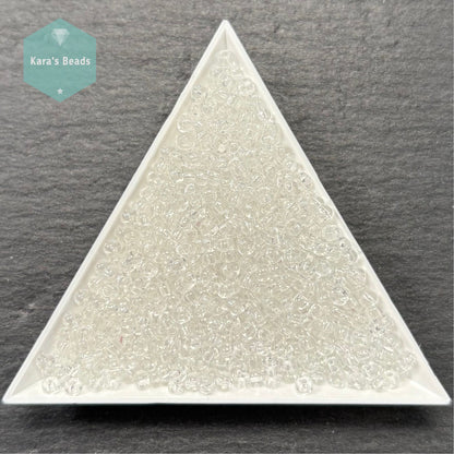 25g Tube 8/0 Miyuki Seed Beads RR8-0131 Crystal