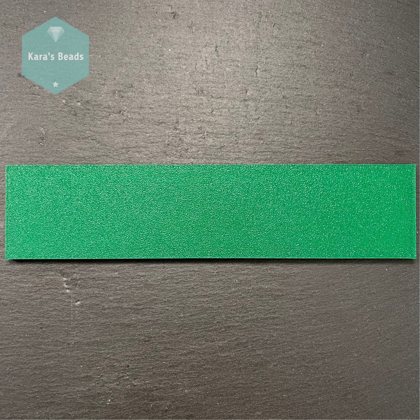 A to G Bead Tray for Peyote Patterns 7 Compartments Green