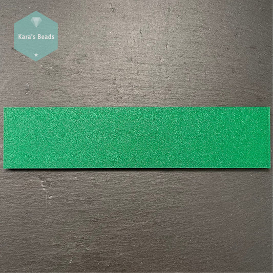 A to G Bead Tray for Peyote Patterns 7 Compartments Green