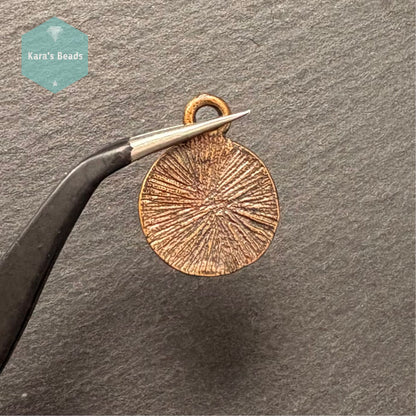 Bronze Tiger Eye Charm 5 pcs