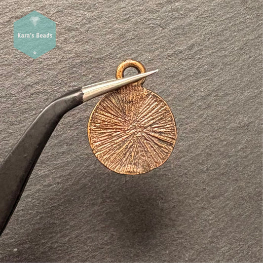 Bronze Tiger Eye Charm 5 pcs