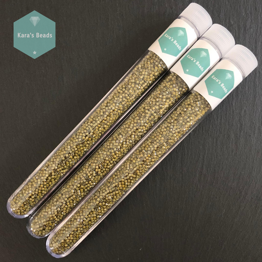 22g Tube 11/0 Miyuki Delica DB2046 Luminous Mushroom