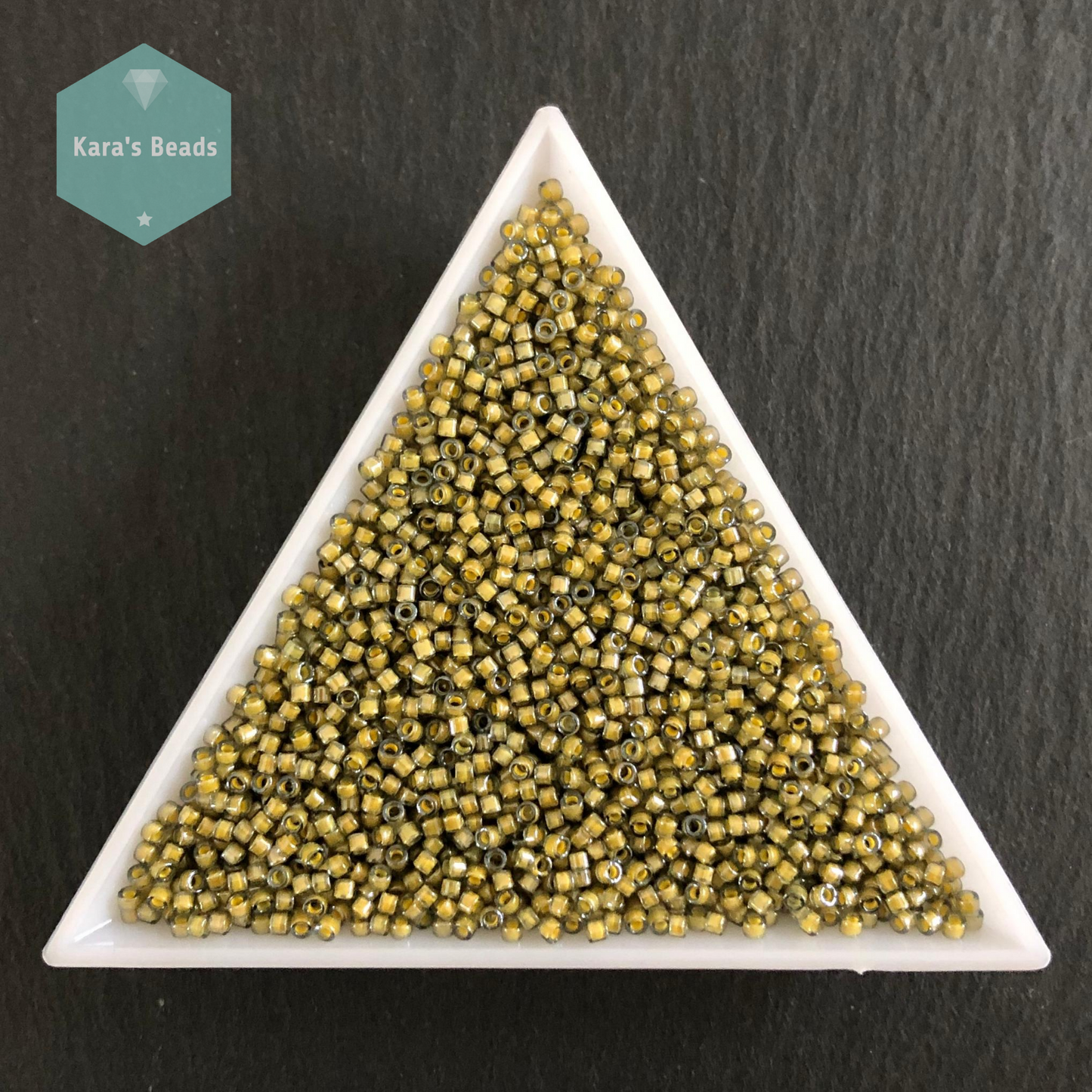 22g Tube 11/0 Miyuki Delica DB2046 Luminous Mushroom