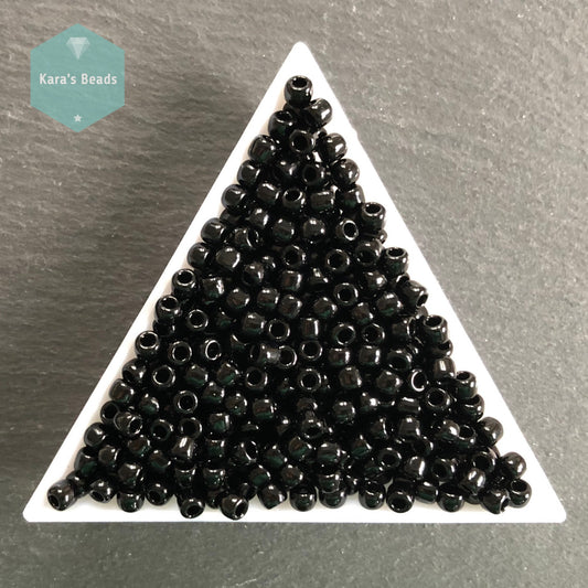 23g Tube 6/0 Toho TR6-49 Opaque Jet