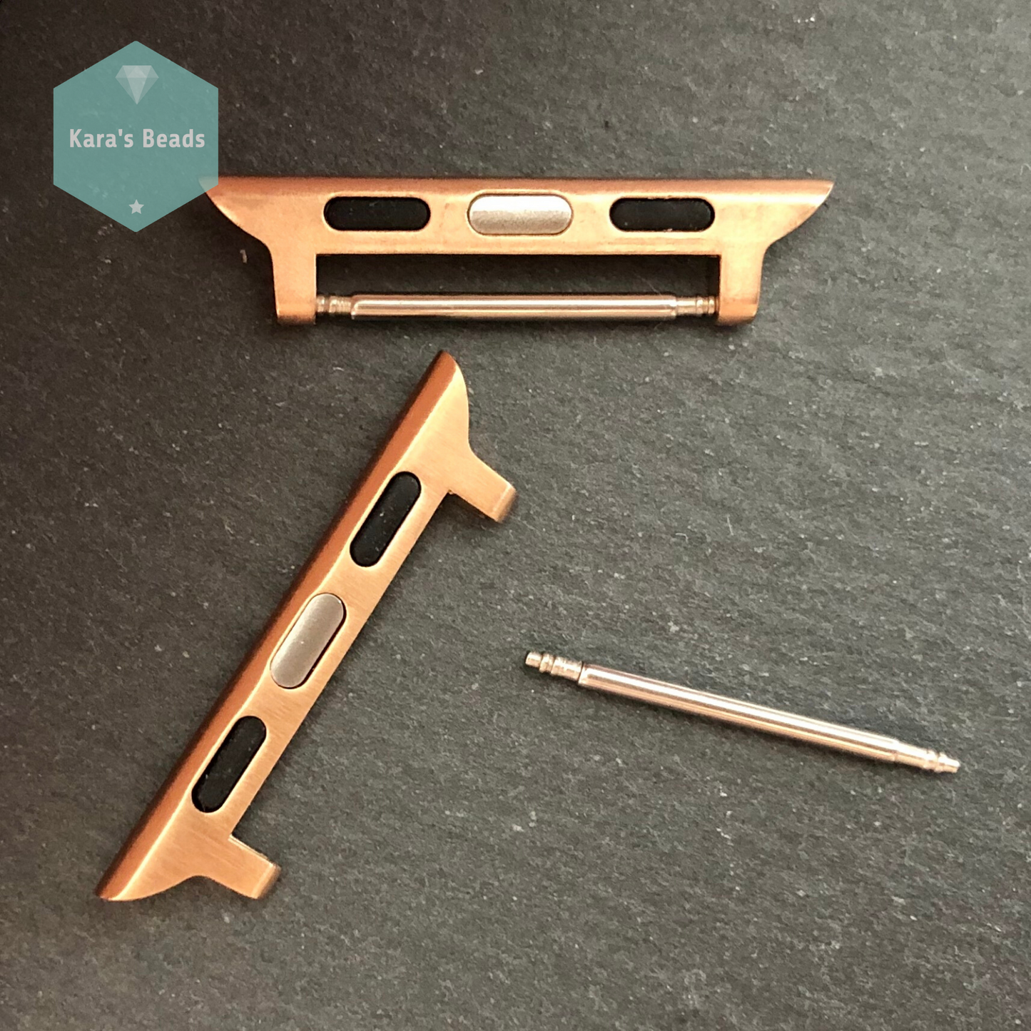 45mm Watch Band Connector Adapter Rose Gold 1 pc