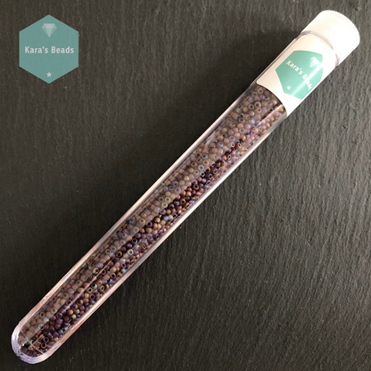 25g Tube 11/0 Toho TR11-166CF Transparent Rainbow Frosted Amethyst