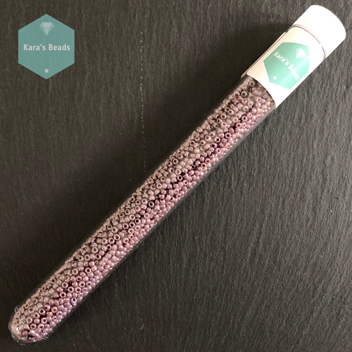 25g Tube 11/0 Toho TR11-133 Opaque Lustered Lavender