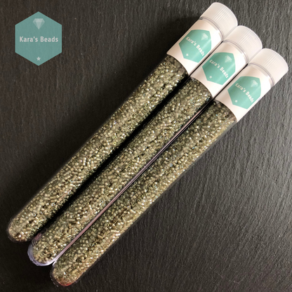 22g Tube 11/0 Miyuki Delica DB2378 Fancy Lined Willow