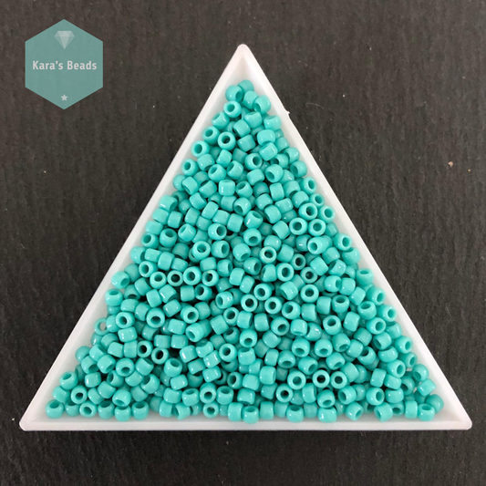 25g Tube 8/0 Toho TR8-55 Opaque Turquoise