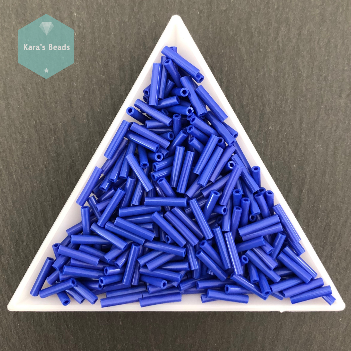 18g Tube 9mm Toho Bugles TB3-48 Opaque Navy Blue