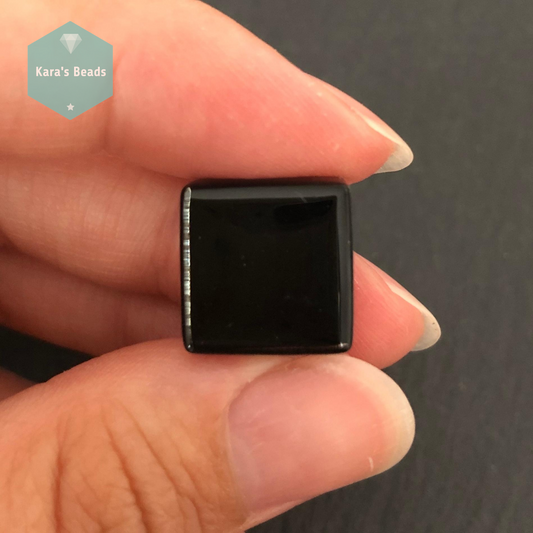 15x15 mm Tile Black 1 pc