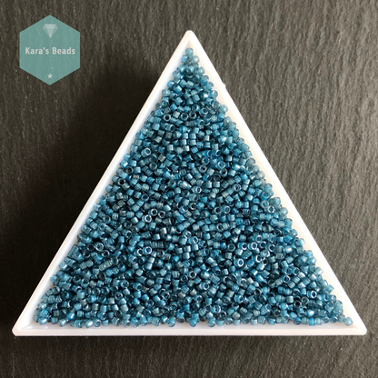 22g Tube 11/0 Miyuki Delica DB2054 Luminous Dusk Blue