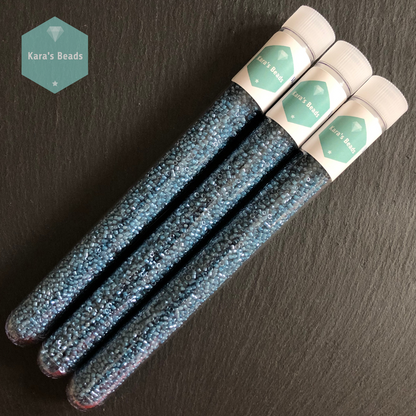 22g Tube 11/0 Miyuki Delica DB2054 Luminous Dusk Blue