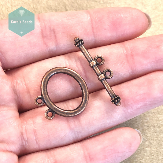 2 Strand Toggle Clasp 1 pc