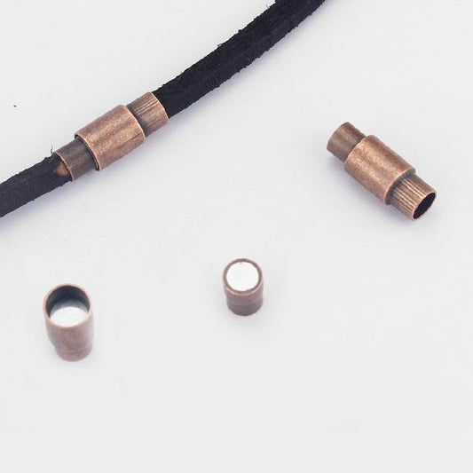 4mm Copper Magnetic Clasp 1 pc