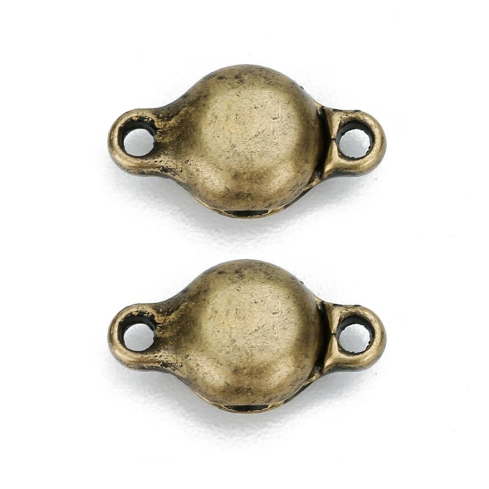 Flat Bronze Magnetic Clasp 1 pc