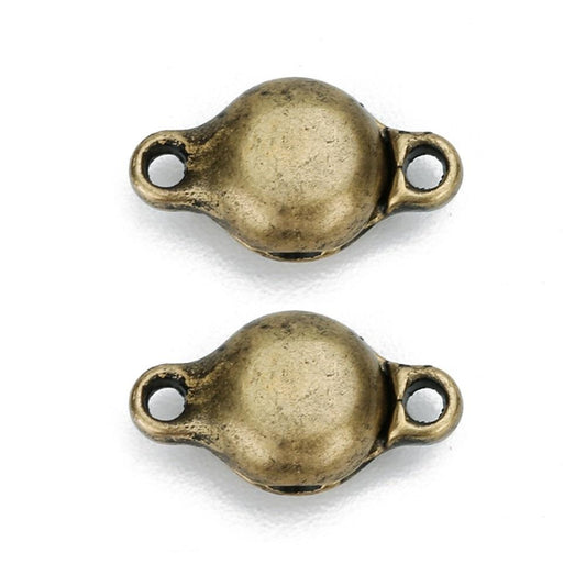 Flat Bronze Magnetic Clasp 1 pc