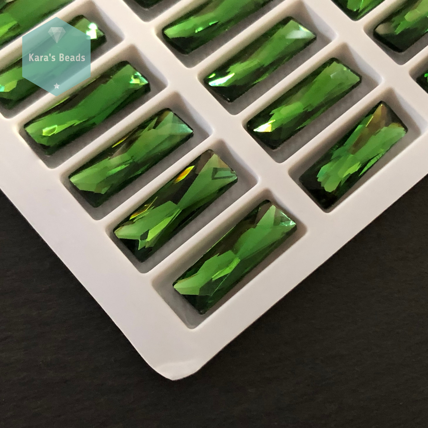 21x7 mm Princess Cut Baguette Erinite 1 pc