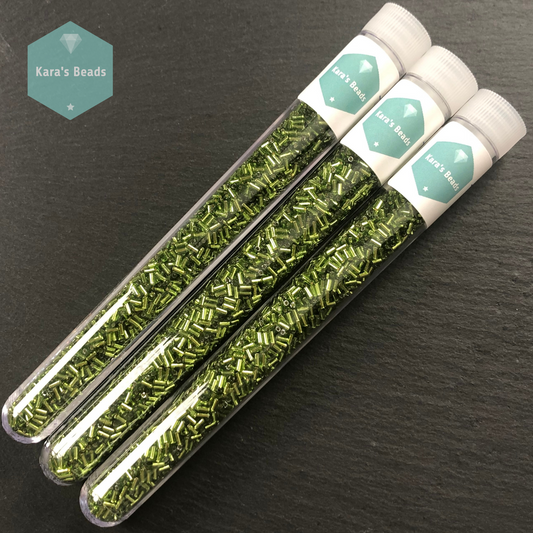 22g Tube 3mm Toho Bugles TB1-37A Olivine
