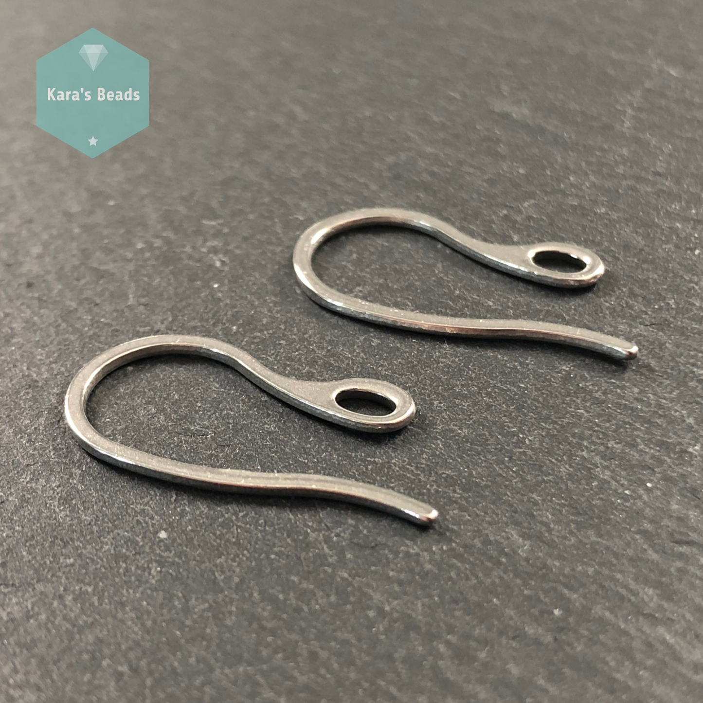 Stainless Steel Hooks Earring Findings 1 pair