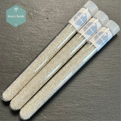 26g Tube 11/0 Miyuki Seed Beads RR11-1 Silver Lined Crystal