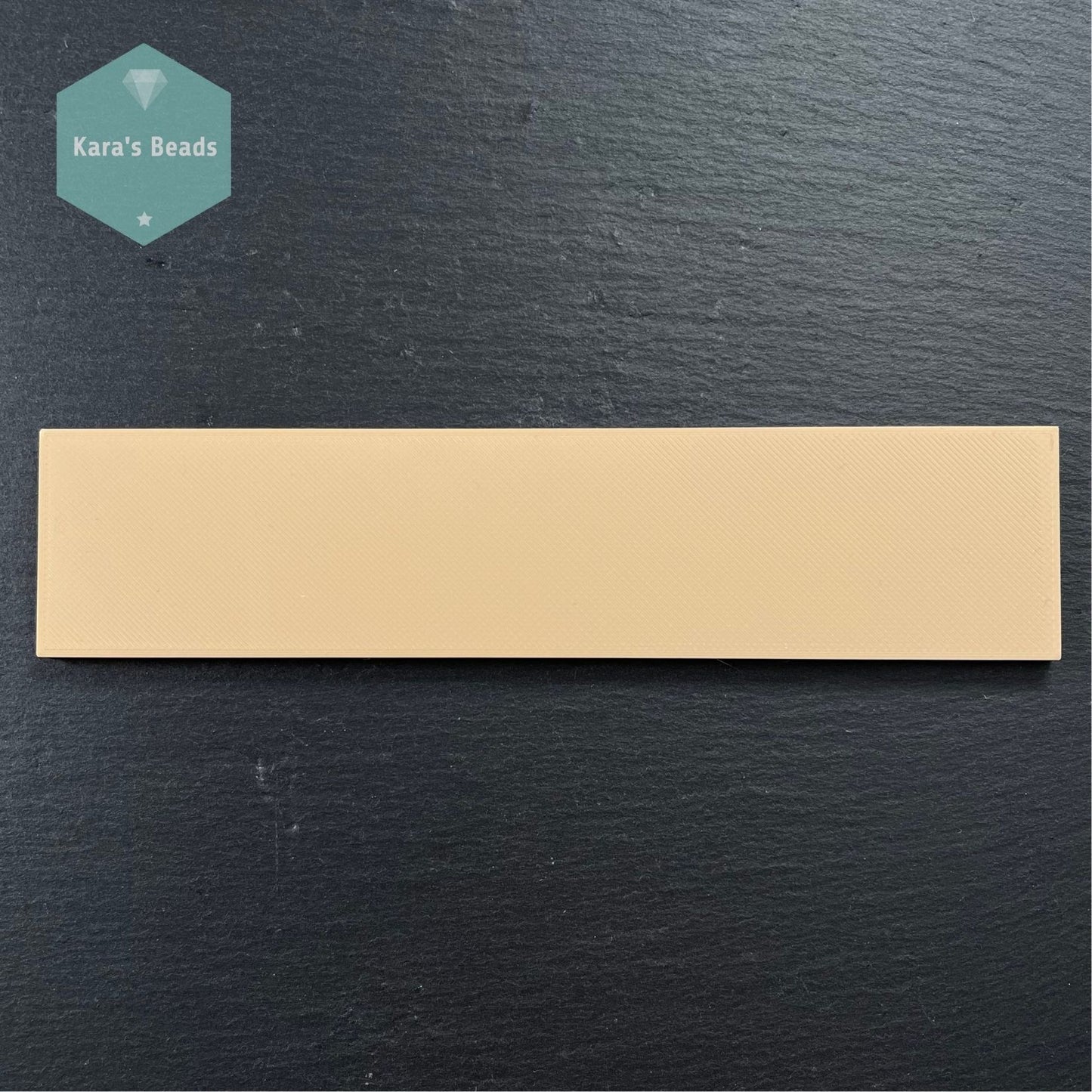 A to G Bead Tray for Peyote Patterns 7 Compartments Nude Colour