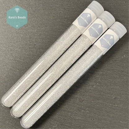 24g Tube 8/0 Toho Demi Round TN8-1 Crystal